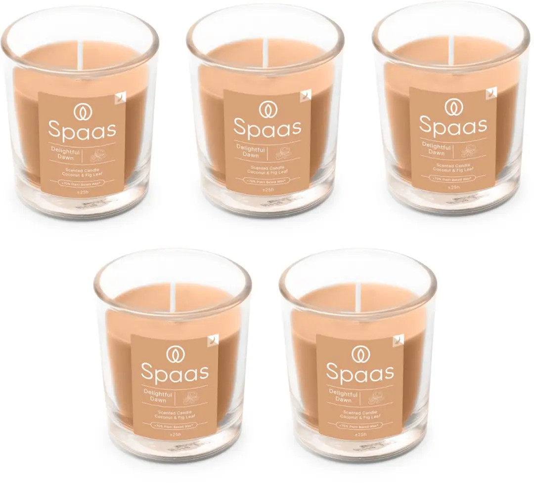 Spaas Geurkaars in glas