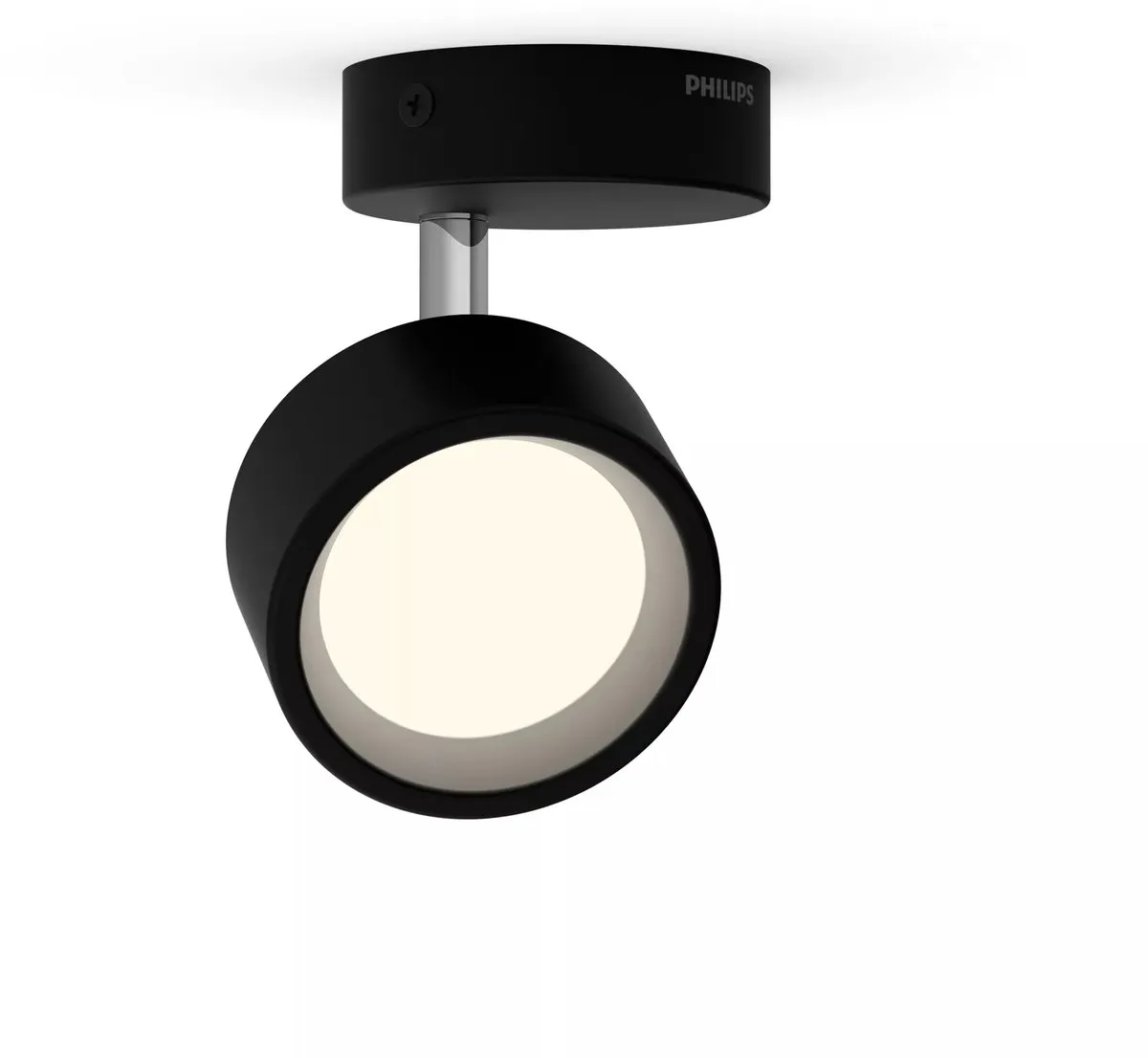 Philips Bracia Single Spot 2700K 5.5W - Zwart