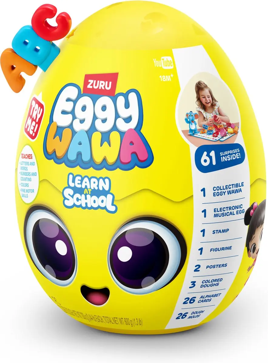 ZURU Eggywawa Badtijd Surprise Geel - afbeelding 3 van 6