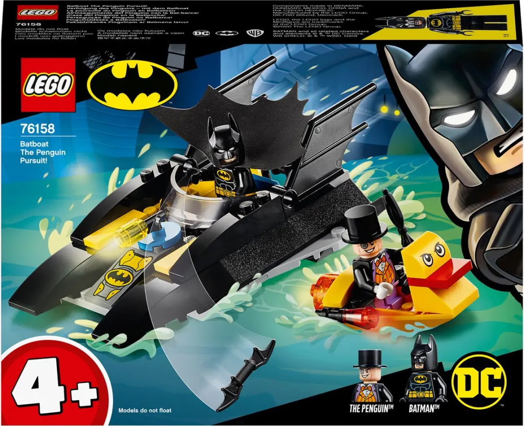LEGO Marvel Super Heroes Batboat The Penguin Pursuit! 76158