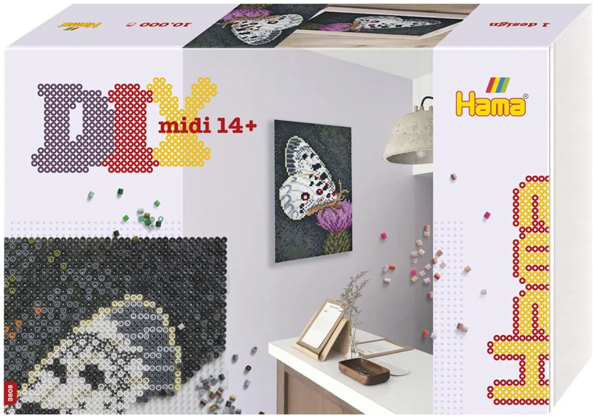 Hama Art 10.000 Kralen Butterfly - 3605 - Mix