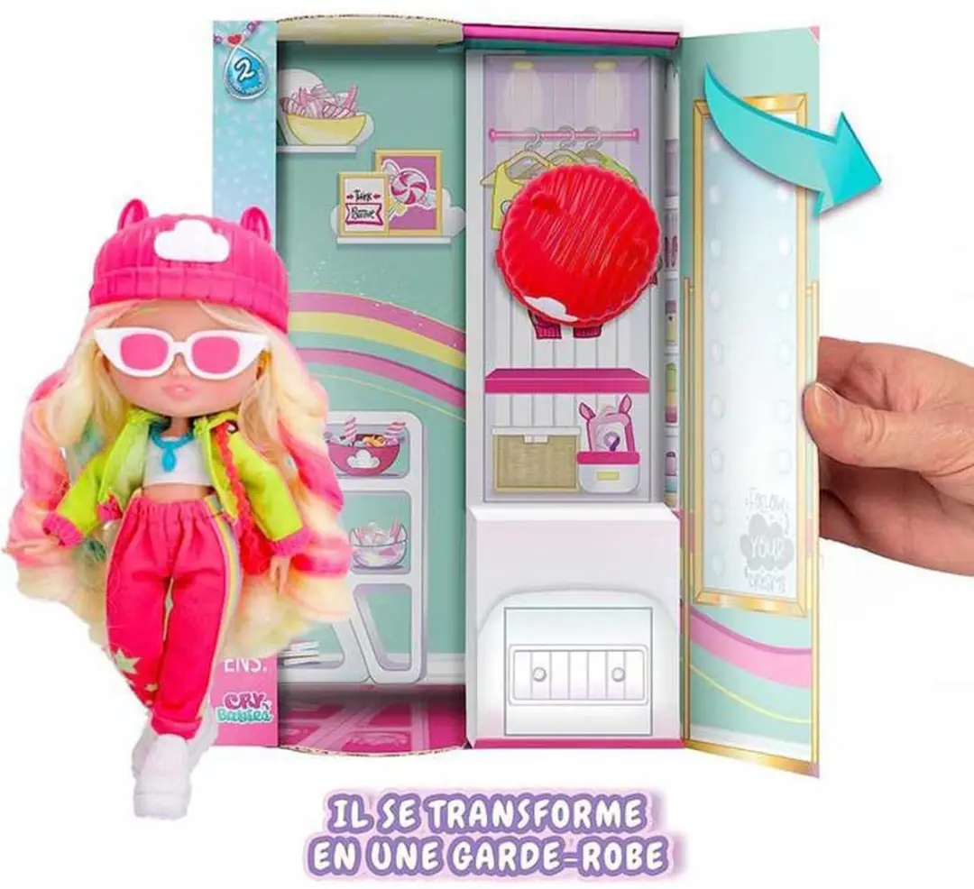 IMC Toys BFF Cry Babies Hannah Pop - afbeelding 5 van 6