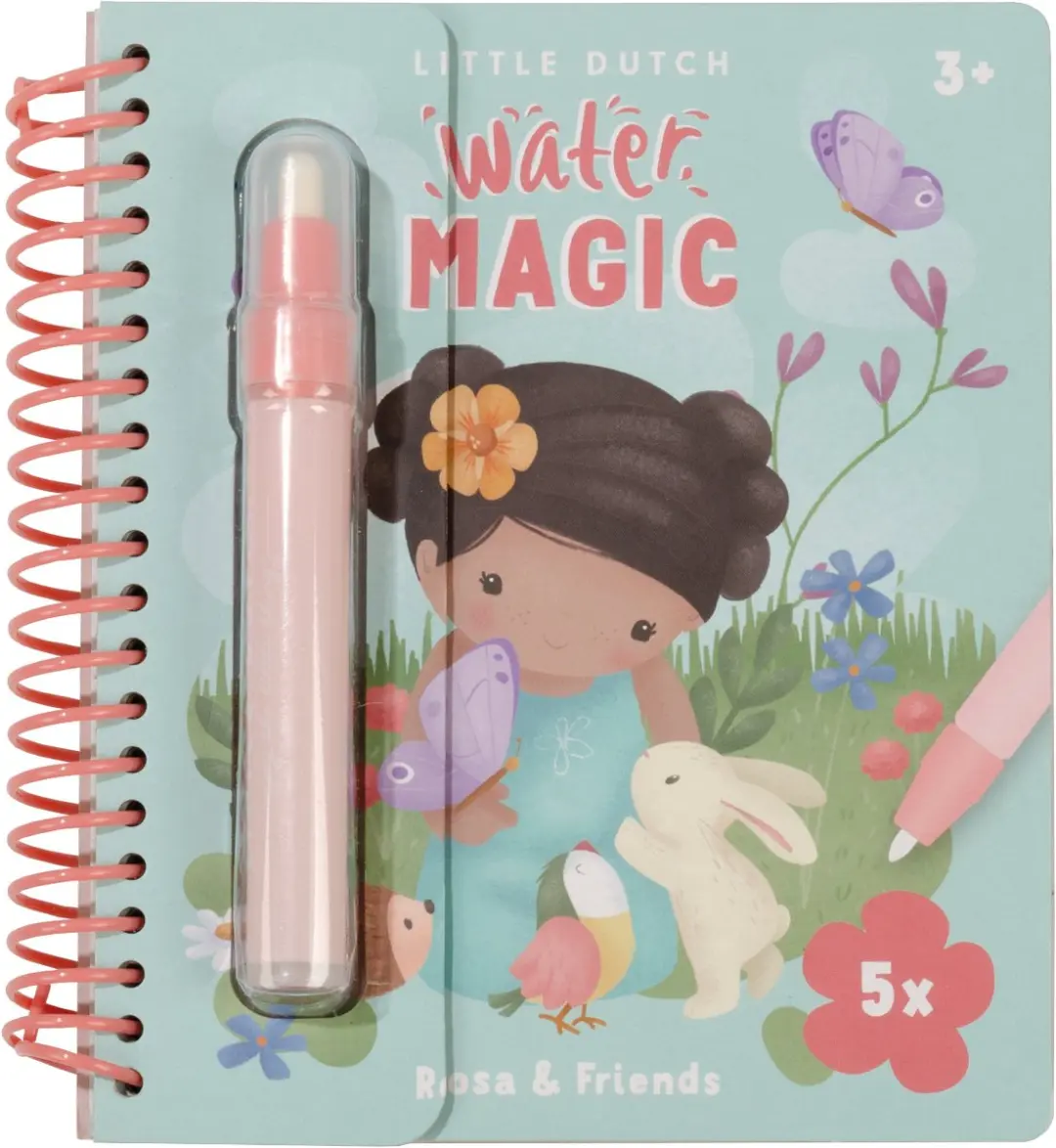 Little Dutch Waterkleurboek Rosa & Friends