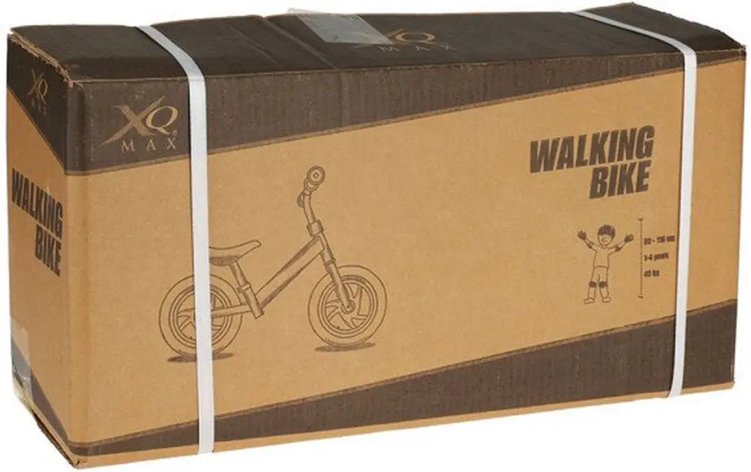 Koopman XQ Max Loopfiets 30cm - Wit - afbeelding 2 van 3