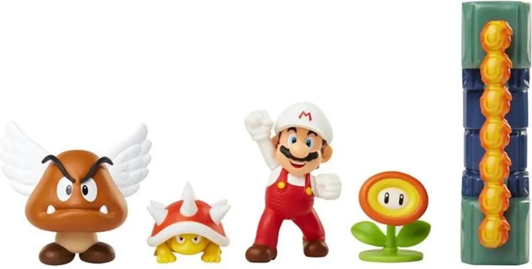 Nintendo Super Mario Lava Castle Diorama Set