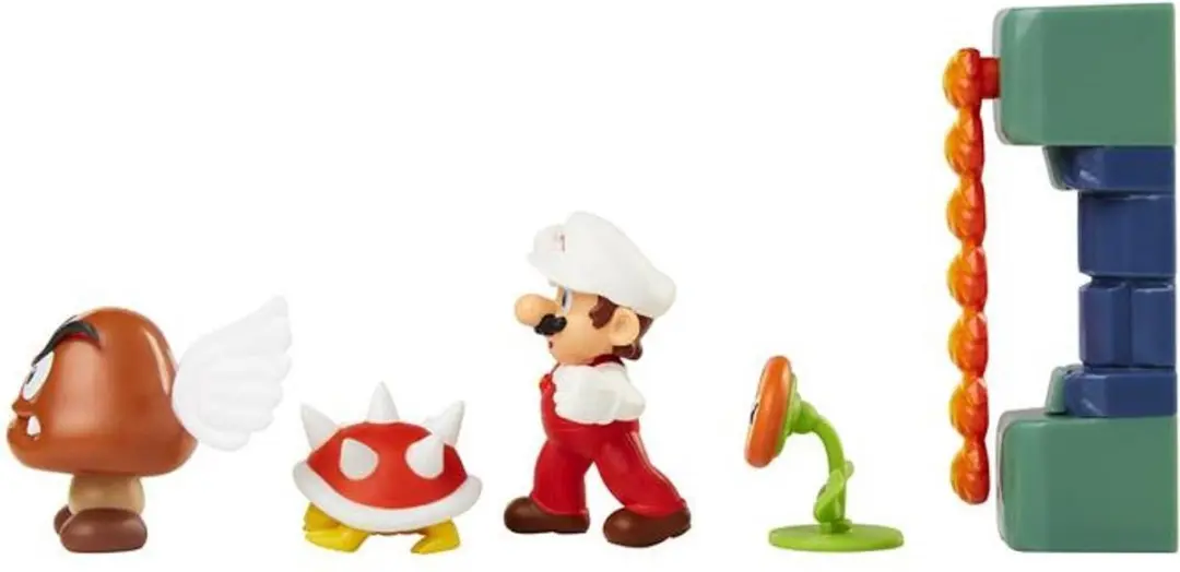 Nintendo Super Mario Lava Castle Diorama Set - afbeelding 3 van 6