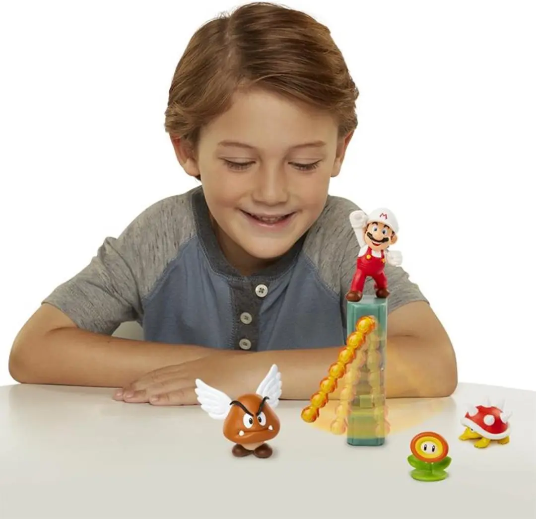 Nintendo Super Mario Lava Castle Diorama Set - afbeelding 4 van 6