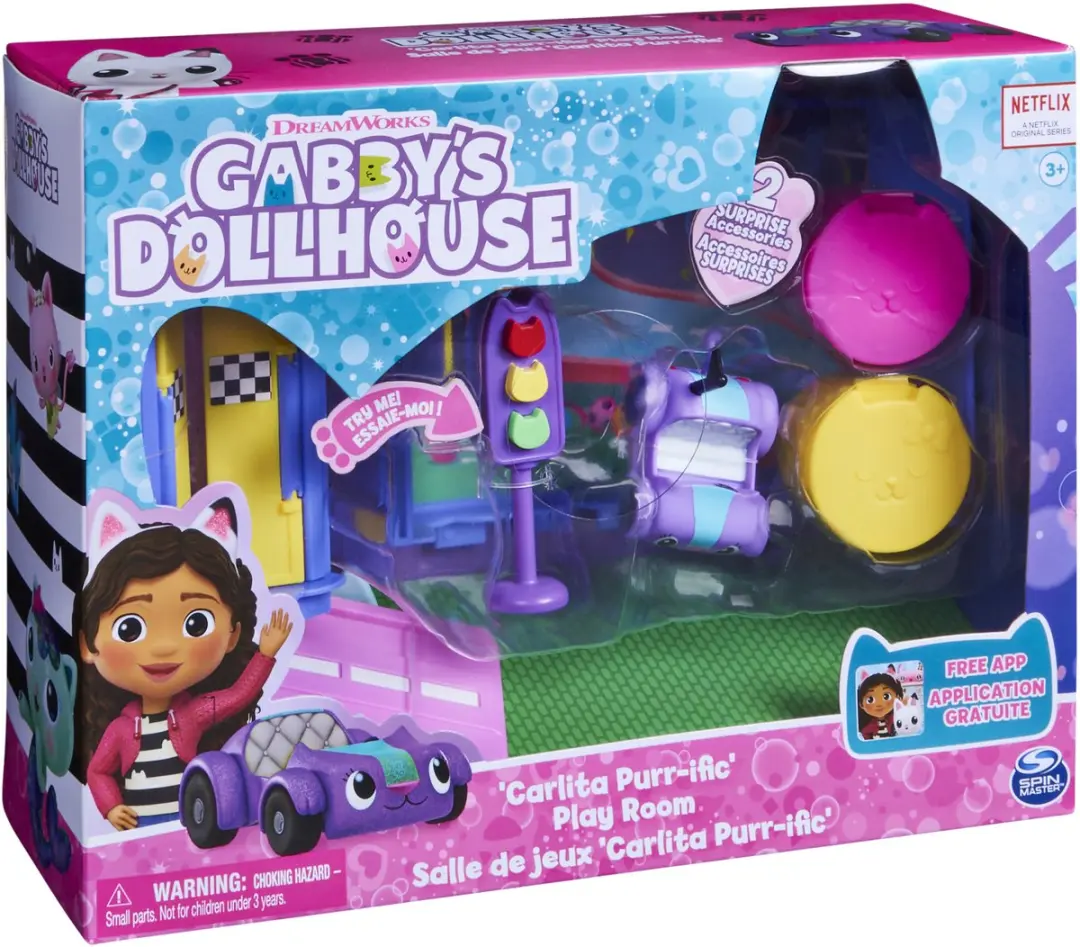 Spin Master Gabby's Dollhouse Speelset Deluxe Kamer - afbeelding 6 van 6
