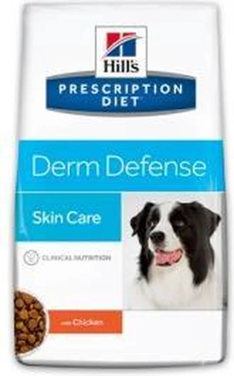 Hill's Prescription Diet Canine Derm Defense Hondenvoer 12kg - Kip