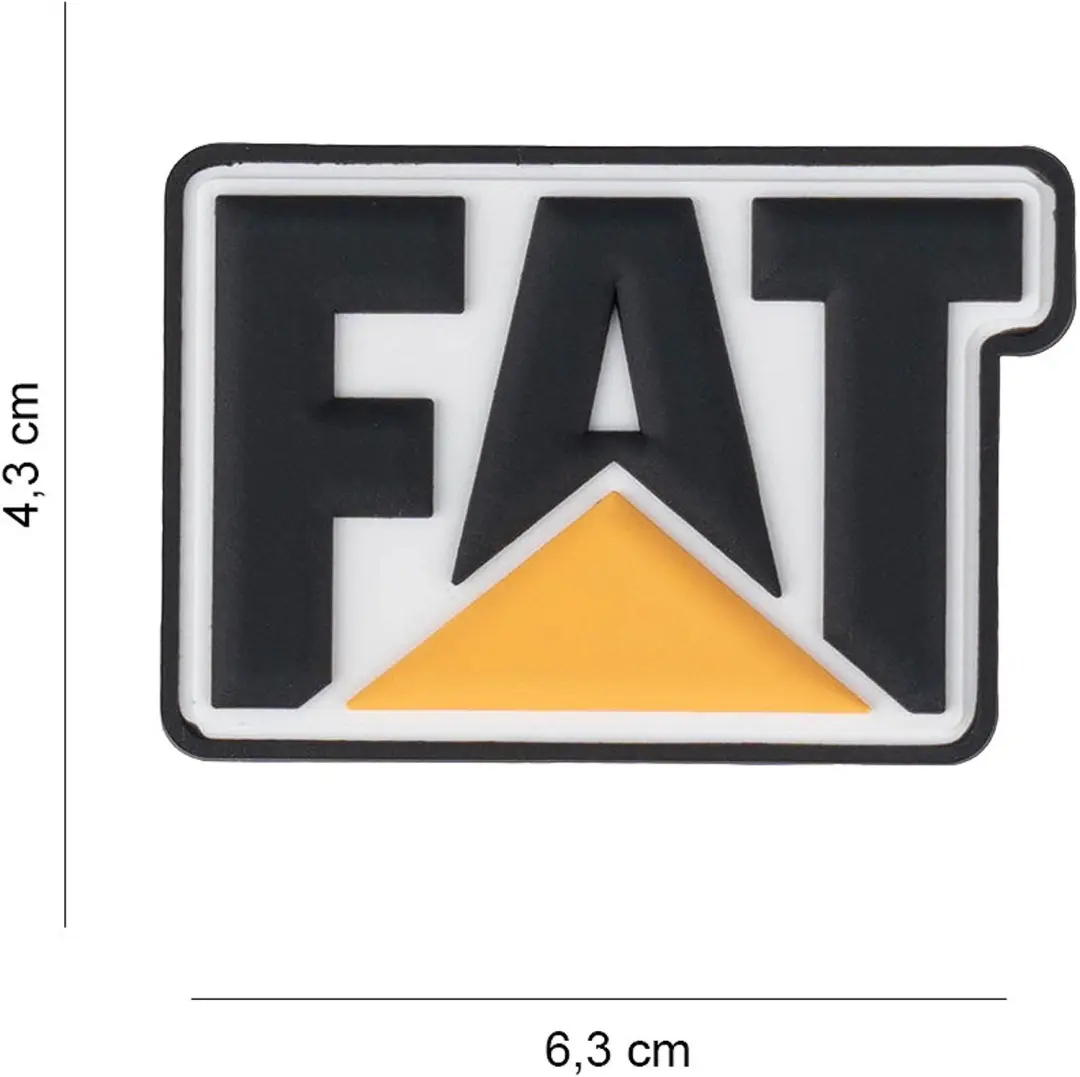 Embleem 3D PVC FAT #5073