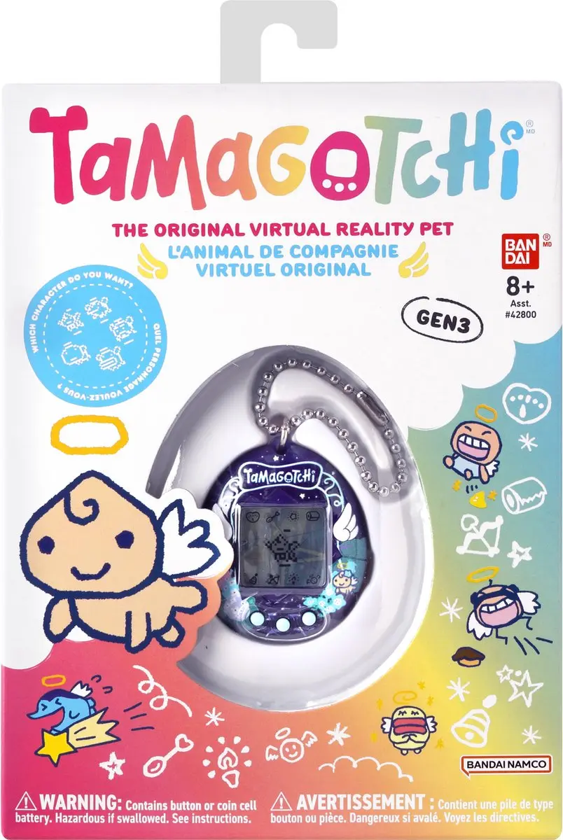 Bandai Tamagotchi Original Angel Night Garden (Frans) - afbeelding 3 van 6