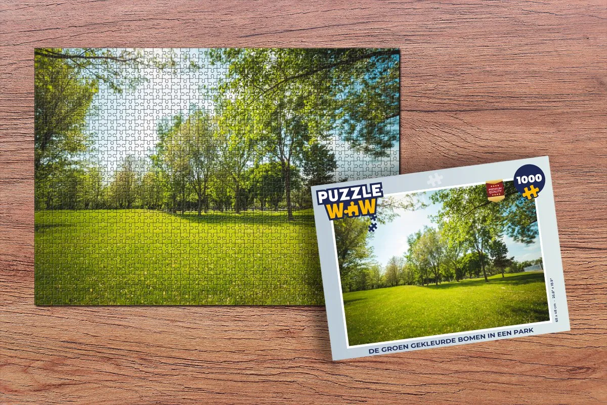 PuzzleWow Legpuzzel 1000 Stuks - Multicolor