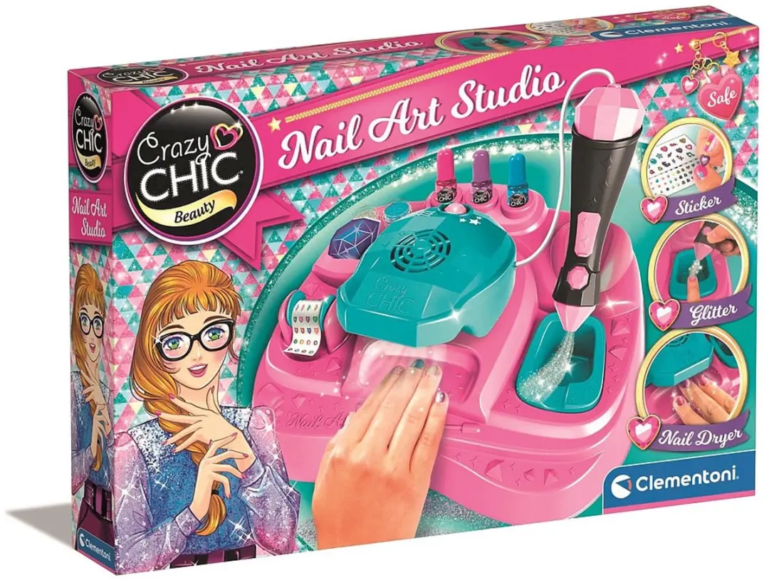 Clementoni Crazy Chic Beauty Nagelontwerpstudio