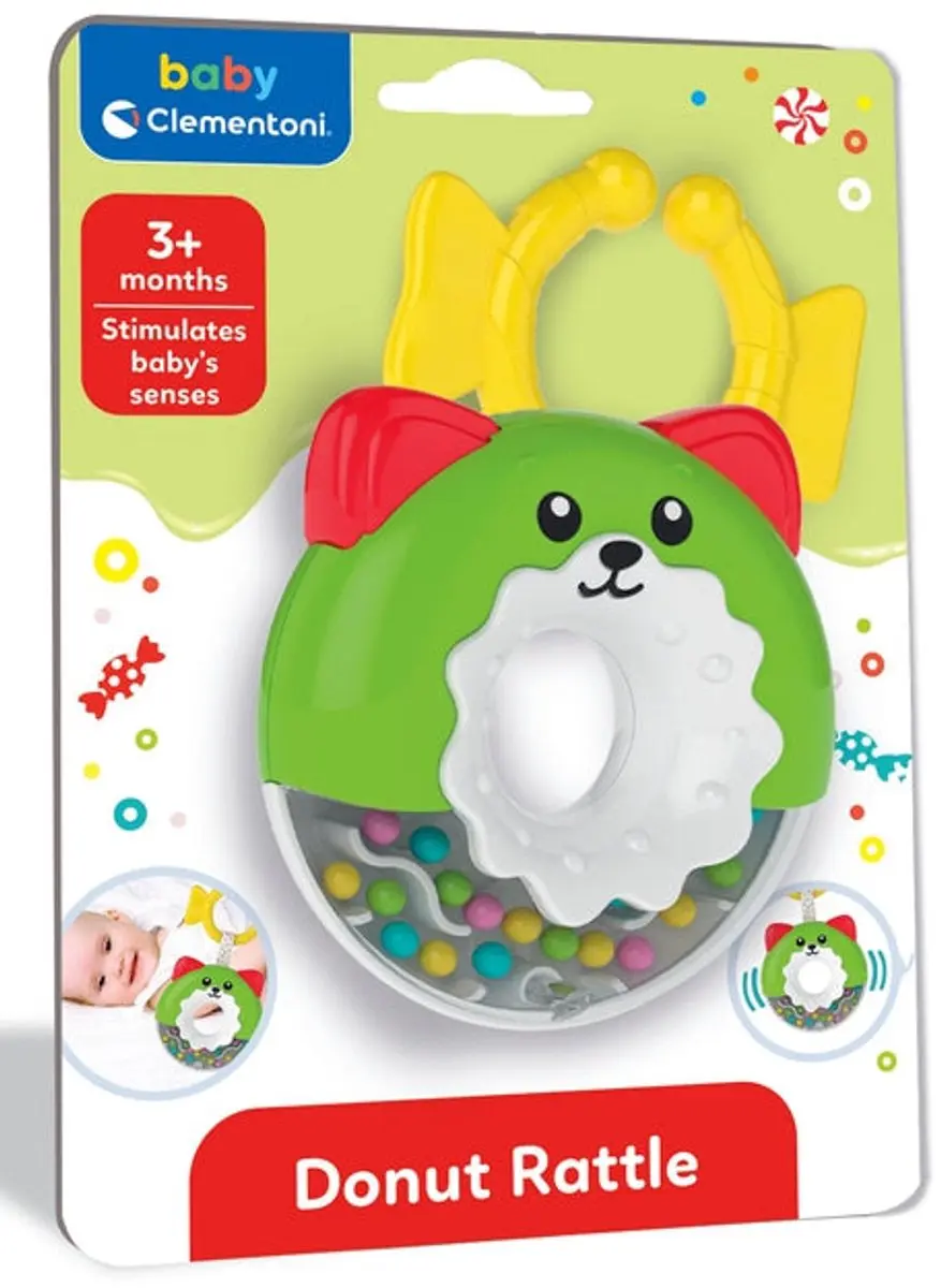 Clementoni Kleurcirkel Babyrateldonut - afbeelding 6 van 6