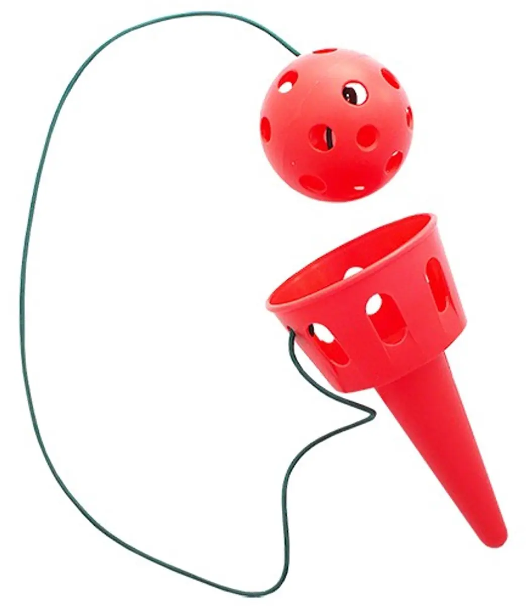 Pvc-beker en balspel