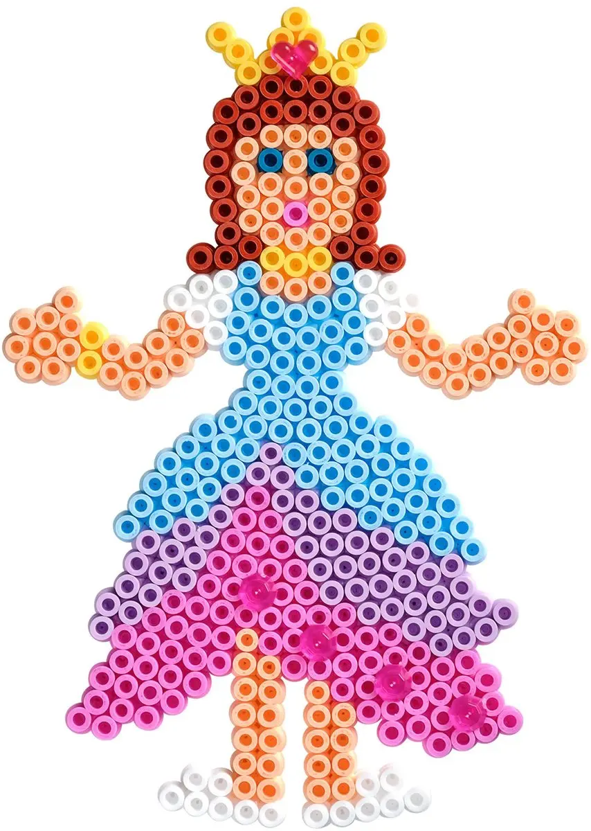 Hama Strijkkralen 3D Prinsessen & Zeemeerminnen - 2000 Delig - afbeelding 3 van 3