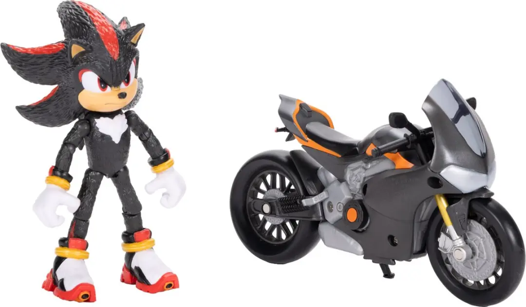Sonic Movie Schaduwfiguur 15cm met Schaduwmobiel - afbeelding 5 van 6