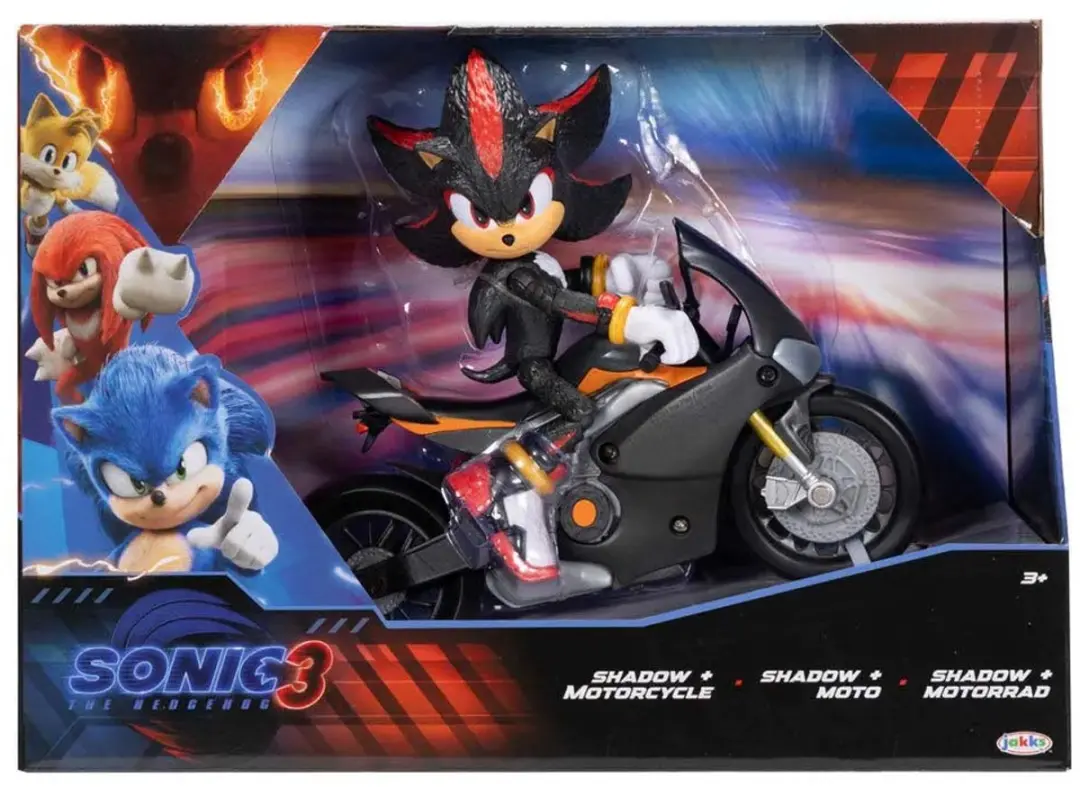 Sonic Movie Schaduwfiguur 15cm met Schaduwmobiel - afbeelding 3 van 6
