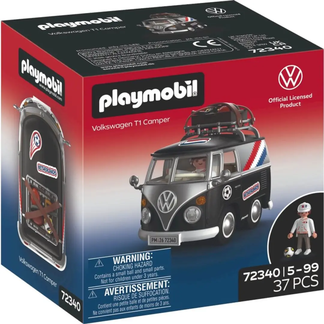 Playmobil Cars VW T1 Camper NL Editie