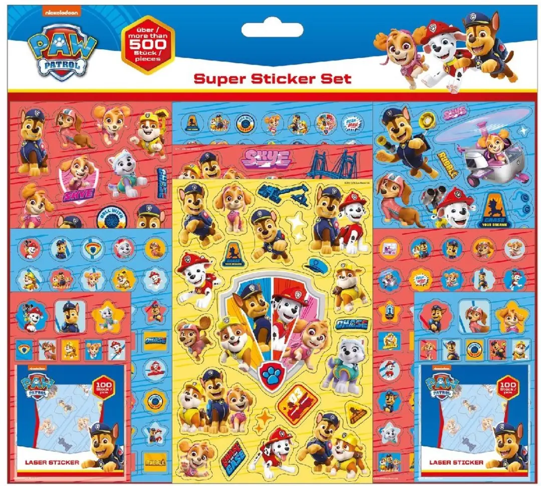 PAW Patrol Stickerset