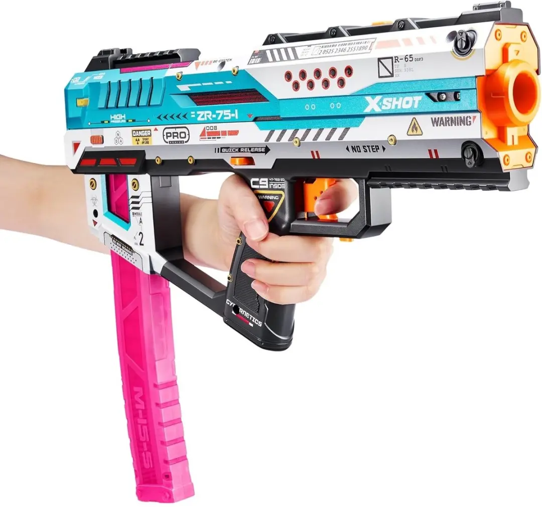 XSHOT Skins Pro Series Fury-X Blaster + 40 Darts - afbeelding 2 van 6
