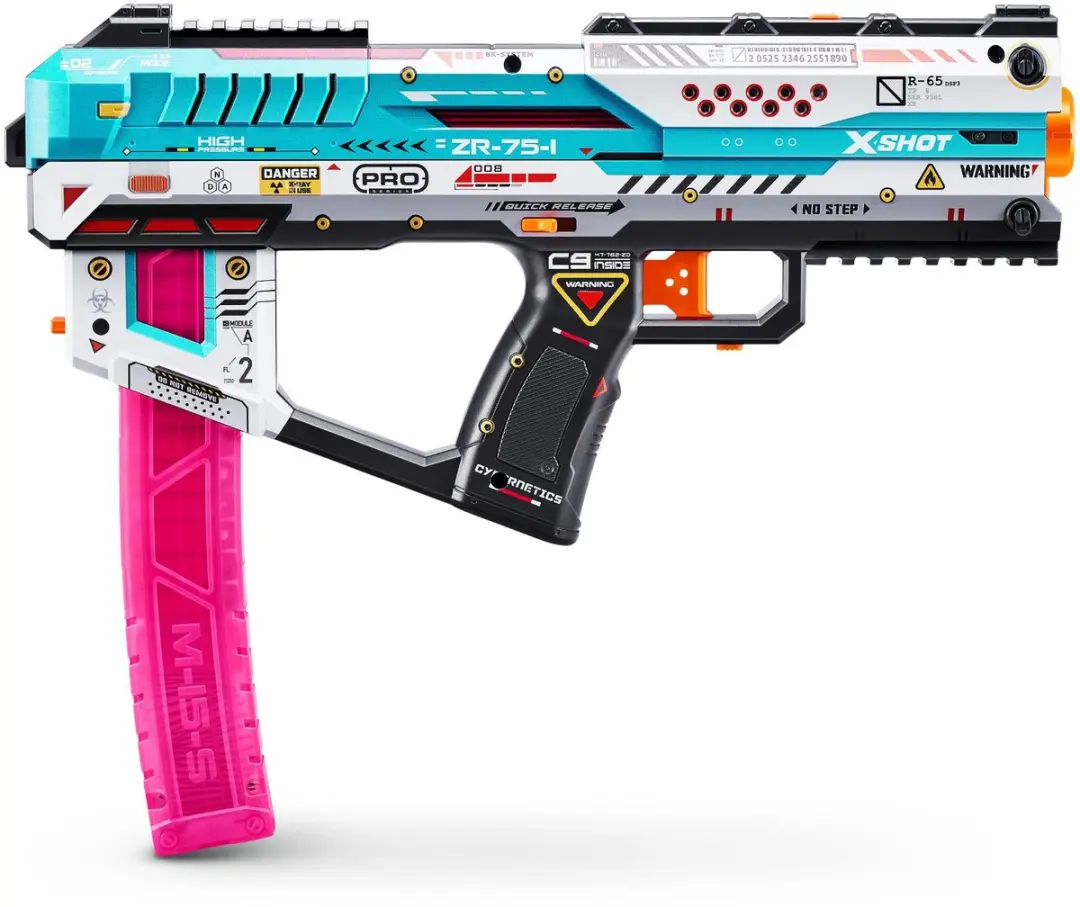 XSHOT Skins Pro Series Fury-X Blaster + 40 Darts - afbeelding 6 van 6