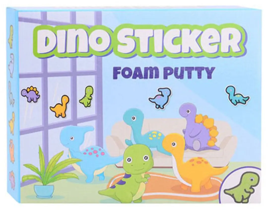 John Toy Maak je eigen dino foam sticker