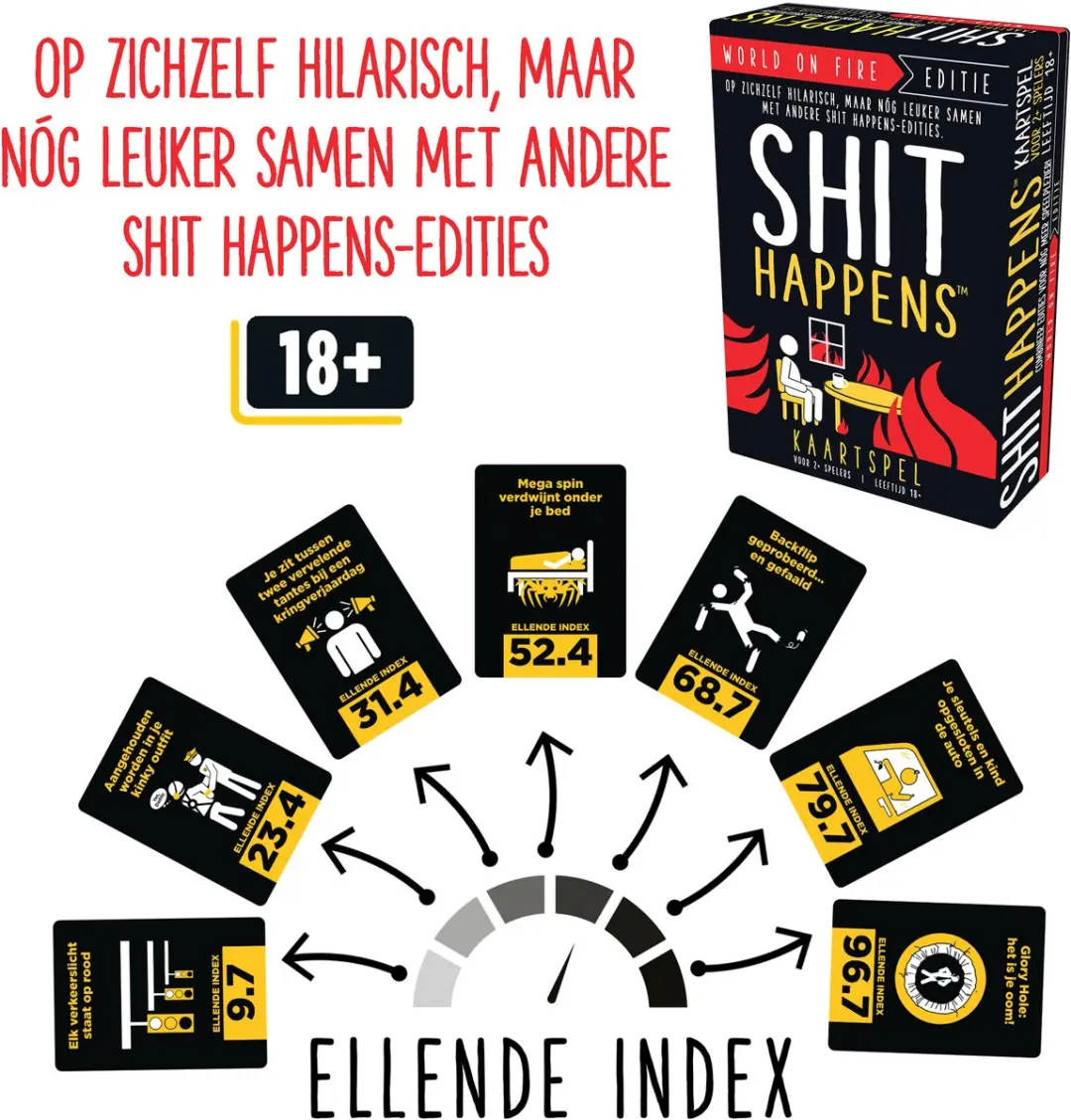 Goliath Shit Happens: The World is on Fire Kaartspel - afbeelding 2 van 6