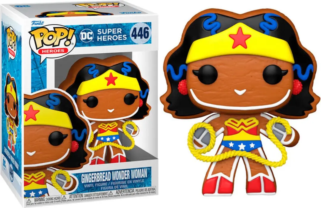 Funko Pop! Wonder Woman Holiday 2022 9cm Verzamelfiguur - afbeelding 2 van 6