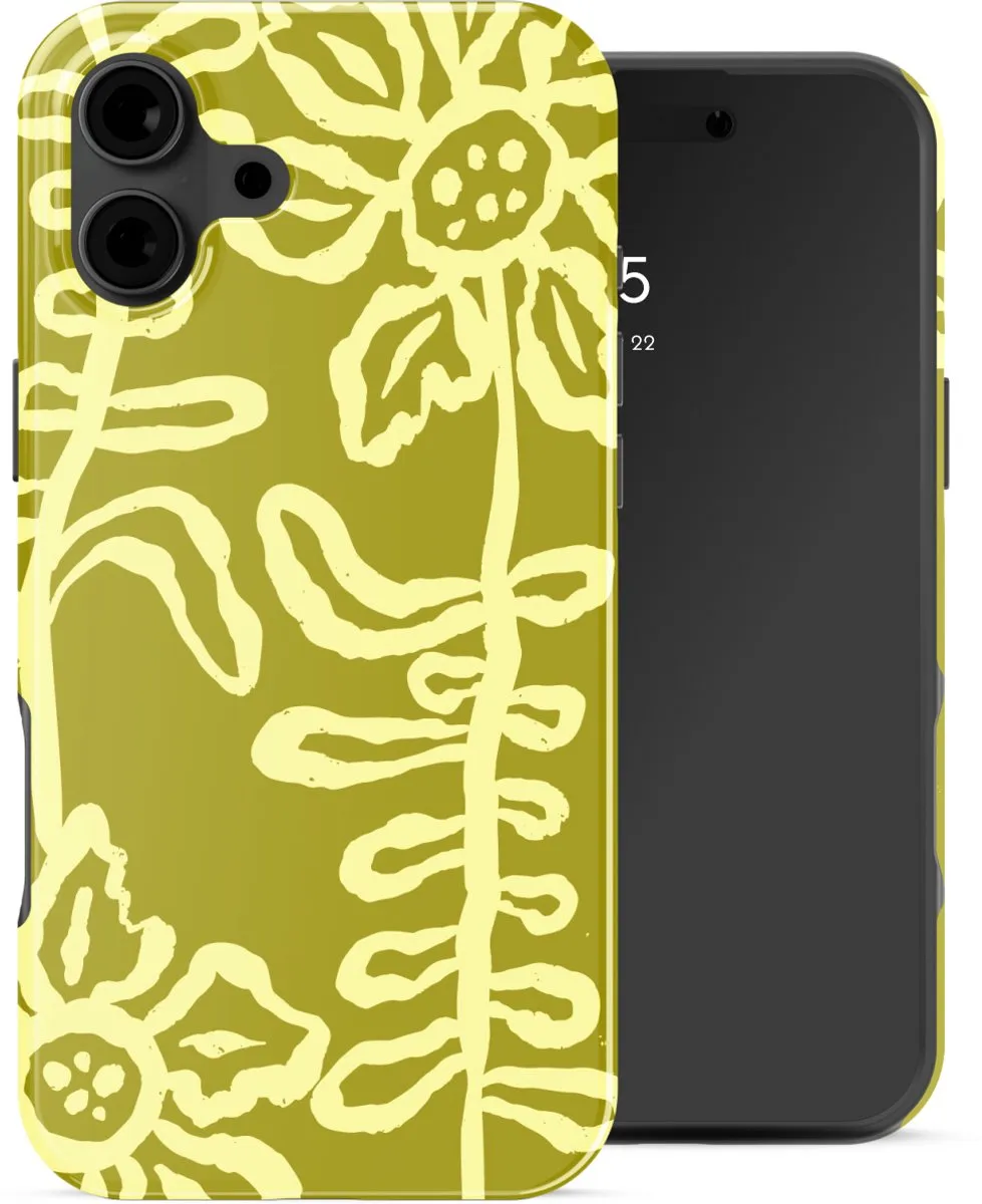 Selencia Hoesje iPhone 16 Chalky Bloom - MagSafe