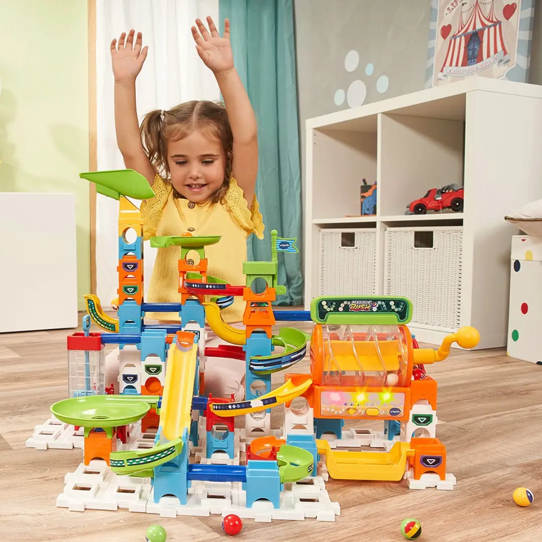 VTech Marble Rush Super Action Set L100 E - Kogelbaan - afbeelding 6 van 6