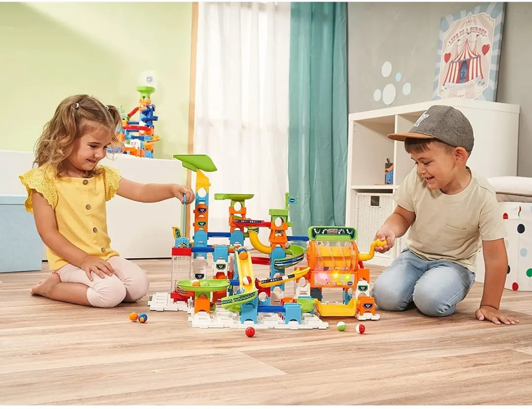 VTech Marble Rush Super Action Set L100 E - Kogelbaan - afbeelding 2 van 6