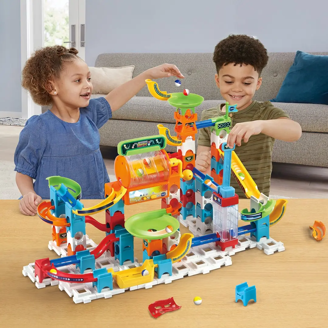VTech Marble Rush Super Action Set L100 E - Kogelbaan - afbeelding 4 van 6