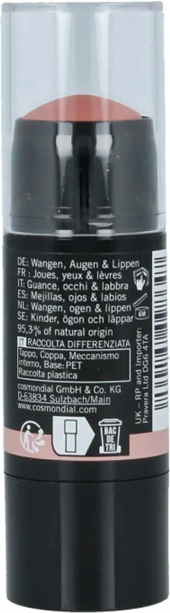 Benecos Multi Stick Be Rosey Bio - 4,5g - afbeelding 2 van 4