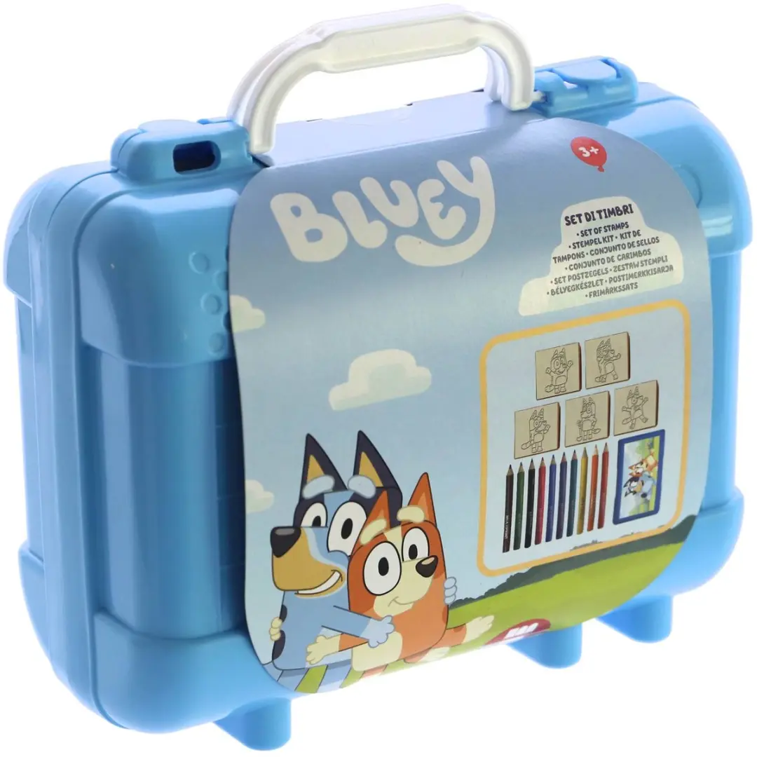 Bluey Kleuren Stempel Kofferset - afbeelding 4 van 4