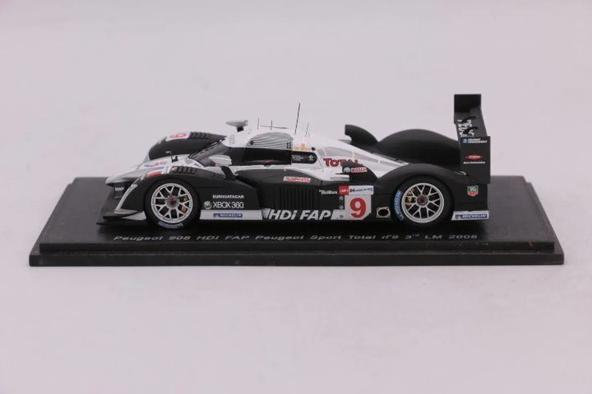 Peugeot 908 HDI FAP #9 LM 2008 - Spark 1:43 - Multicolor