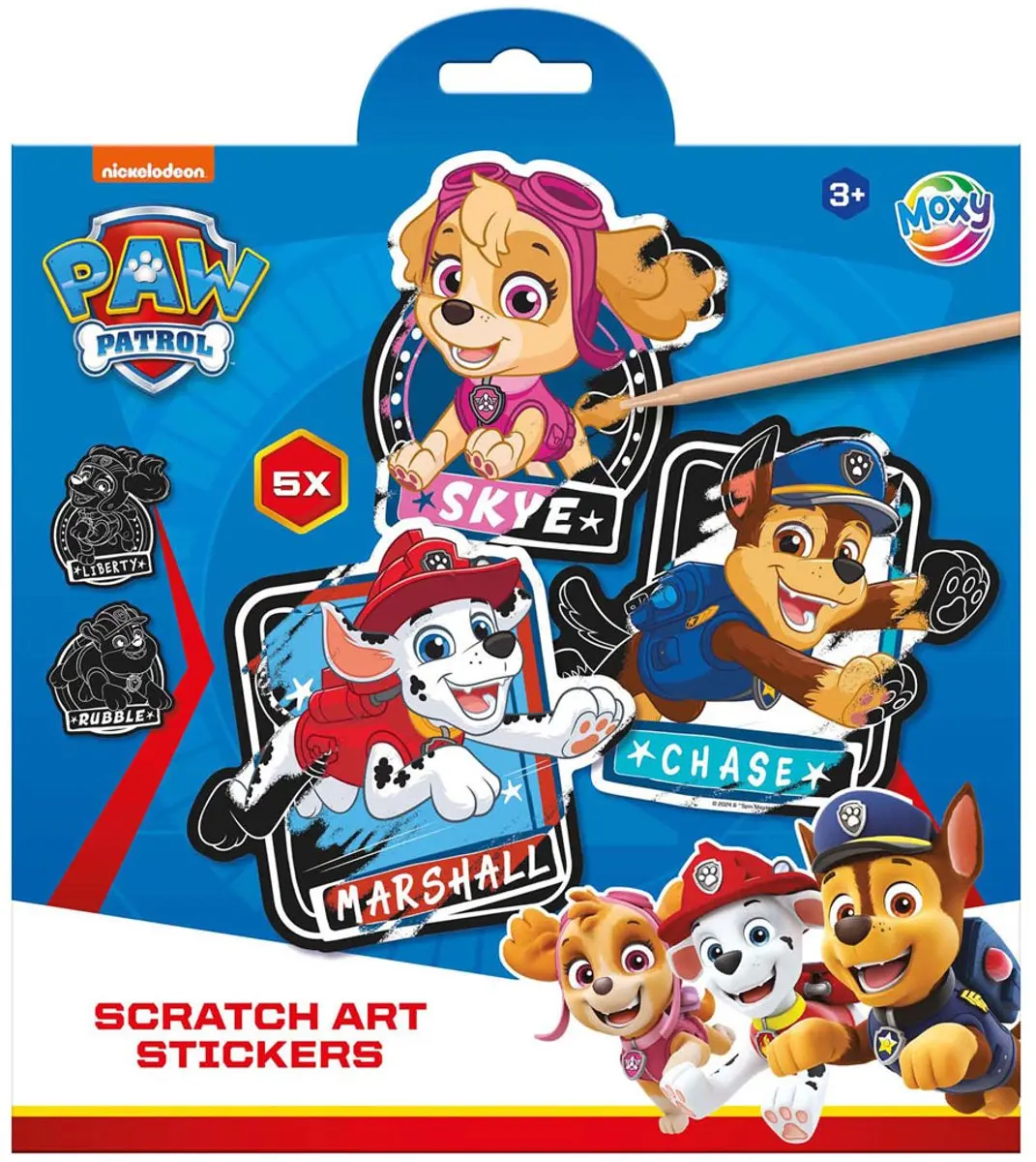 PAW Patrol Krasstickers met Pen - afbeelding 4 van 5