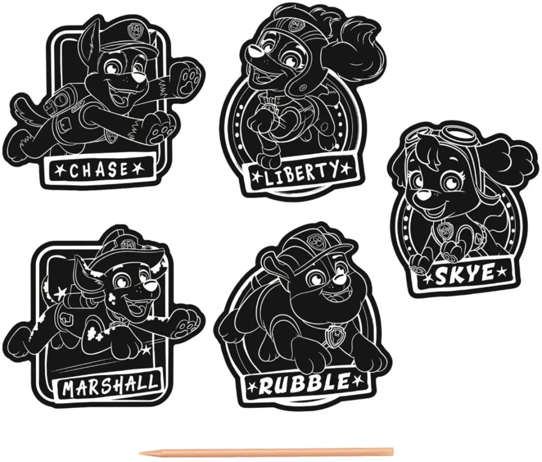 PAW Patrol Krasstickers met Pen - afbeelding 3 van 5