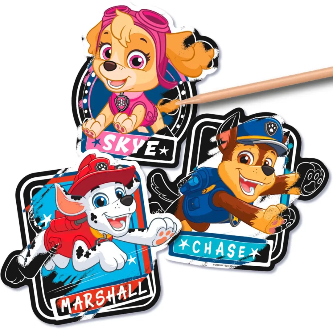 PAW Patrol Krasstickers met Pen - afbeelding 2 van 5