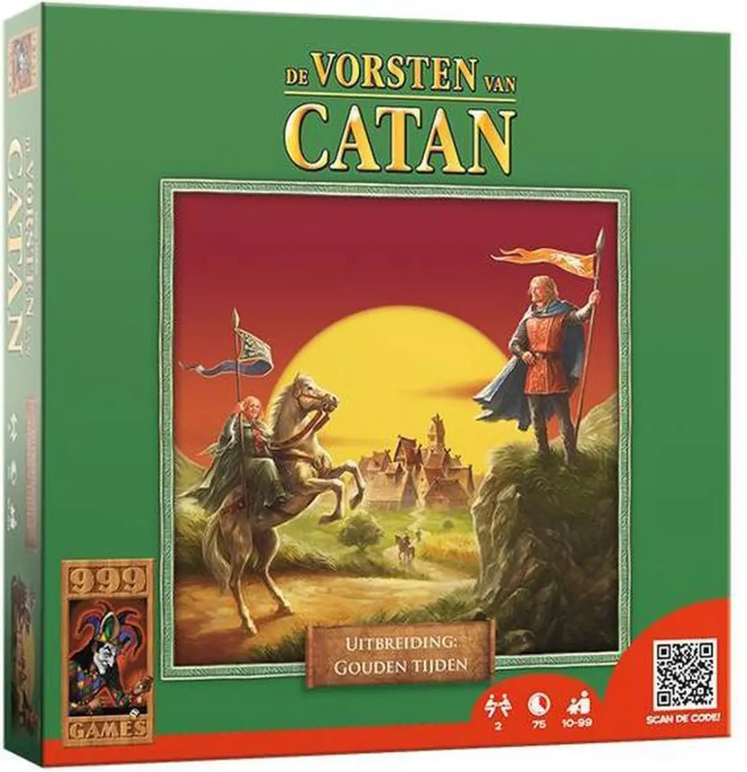De Vorsten van Catan: Uitbreiding Gouden Tijden Kaartspel