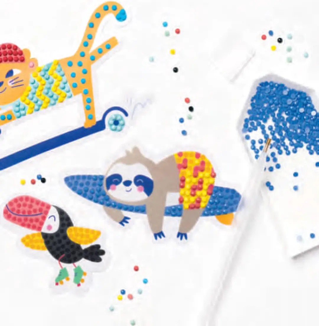Folia Diamond Painting Set Skate - 6 Motieven - afbeelding 6 van 6