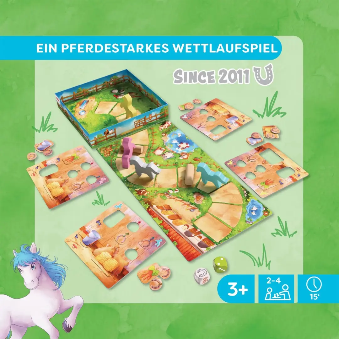 HABA Hop in Galop bordspel - afbeelding 2 van 2