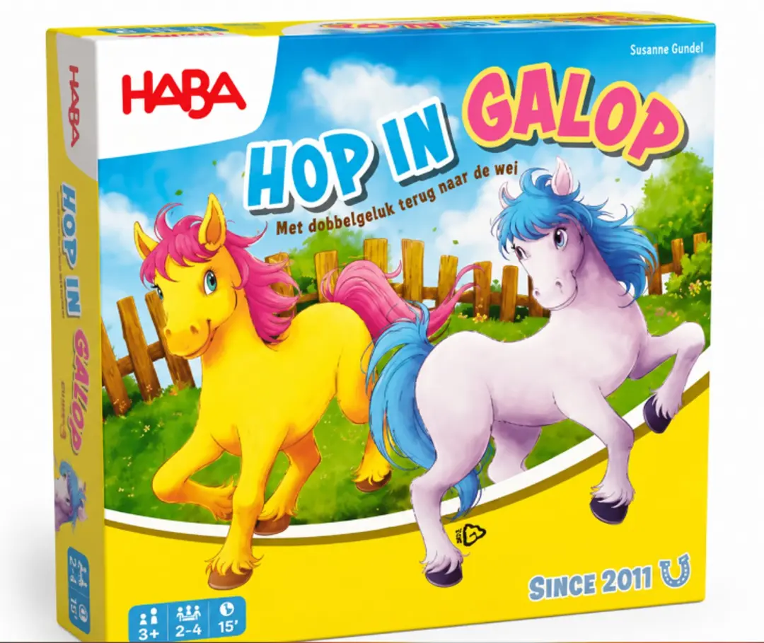 HABA Hop in Galop bordspel
