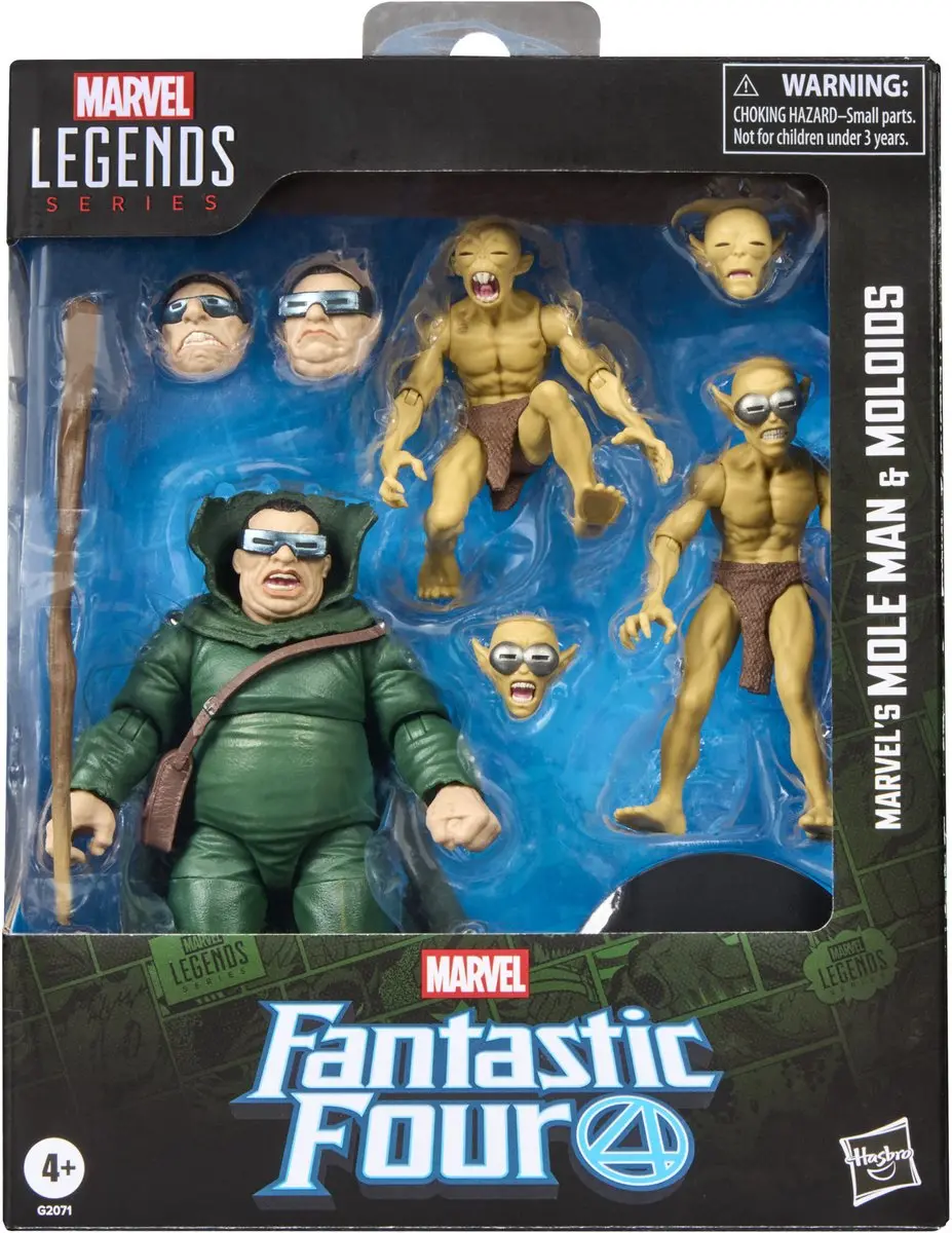 Hasbro Marvel Legends Mole Man & Moloids Actiefiguur 15cm