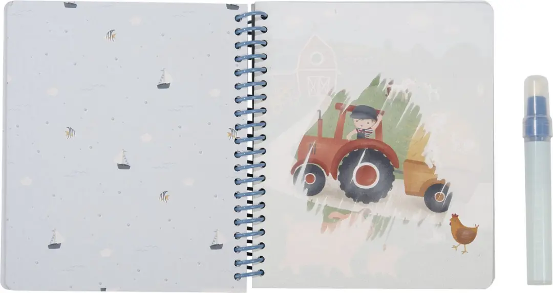 Little Dutch Waterkleurboek Jim & Friends - afbeelding 2 van 6