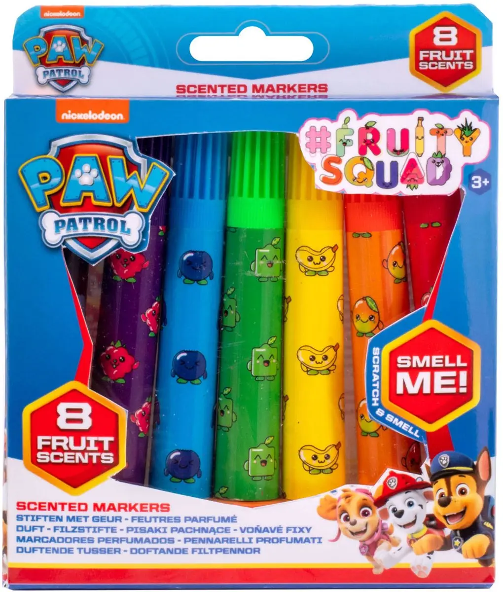ThimbleToys Fruity Squad PAW Patrol Ministiftjes met Geur