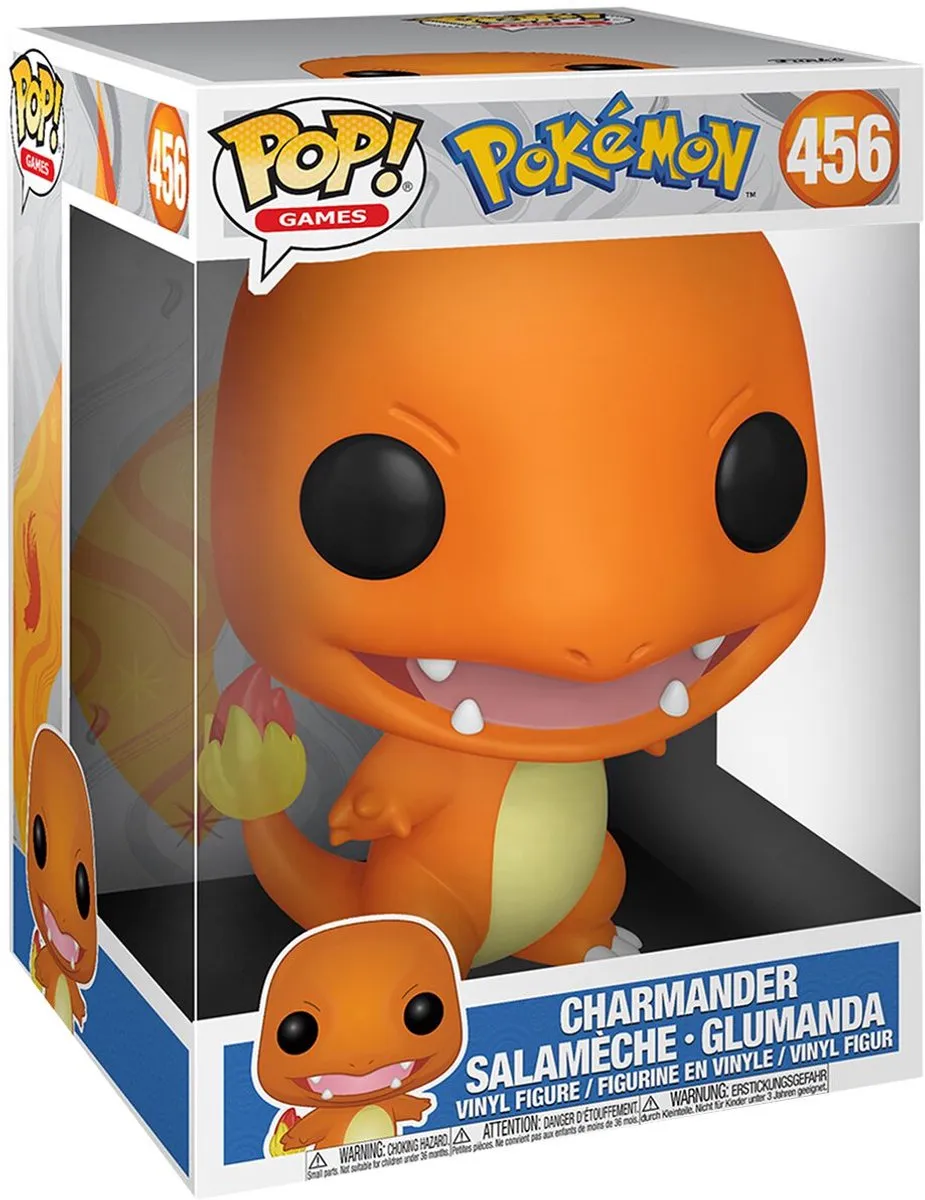 Pokémon Charmander Jumbo Pop! Vinyl Figuur