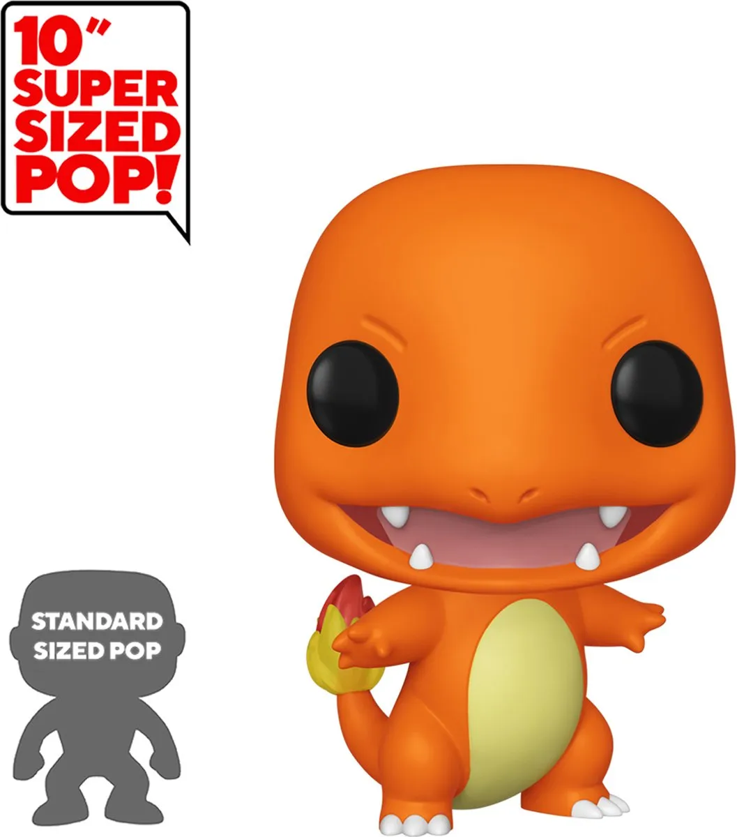 Pokémon Charmander Jumbo Pop! Vinyl Figuur - Funko 456