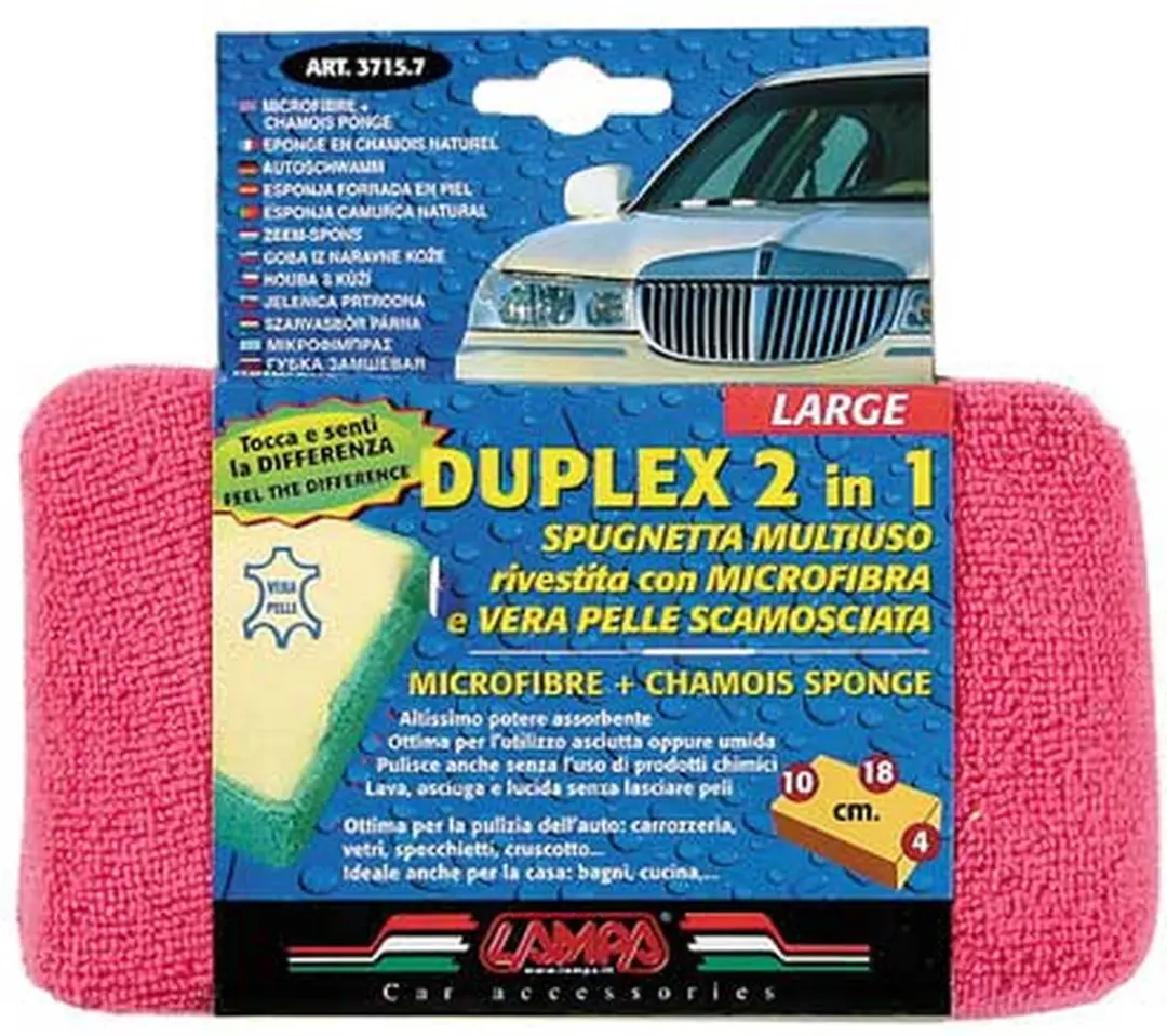 Duo spons microvezel