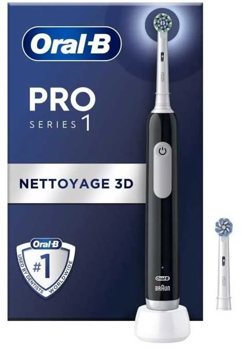 Oral-B Pro Series 1 Oscillerende Tandenborstel - Zwart - afbeelding 6 van 6